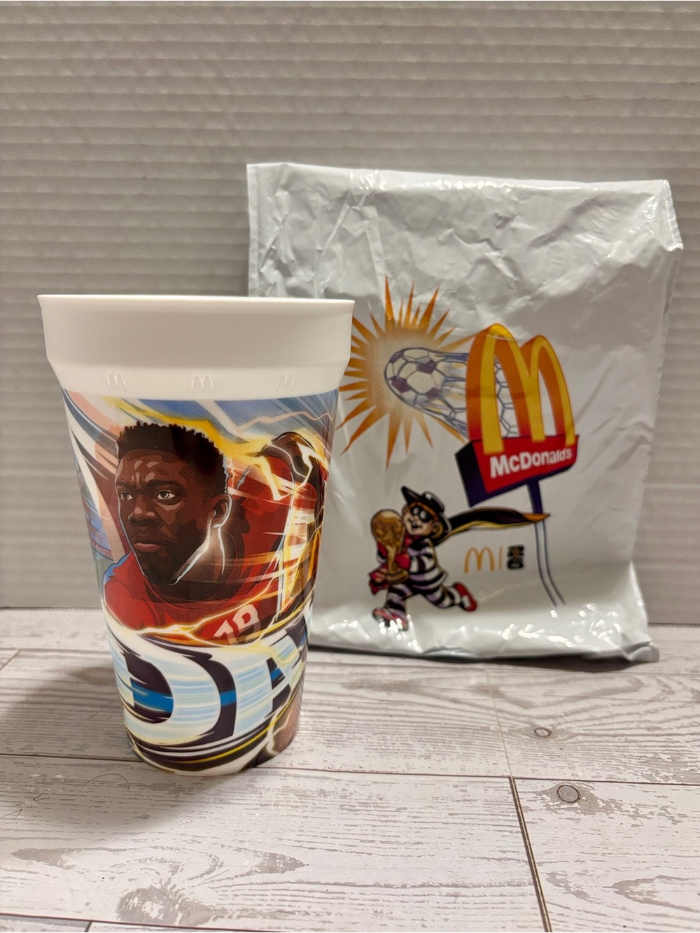 McDonald's FIFA 2026 Alphonso Davies Soccer Player Canada Collectible Cup
